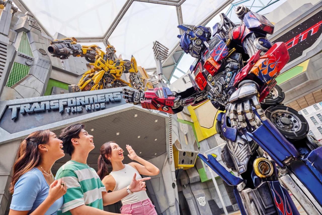 סינגפור Resorts World Sentosa - Hotel מראה חיצוני תמונה The Transformers: The Ride