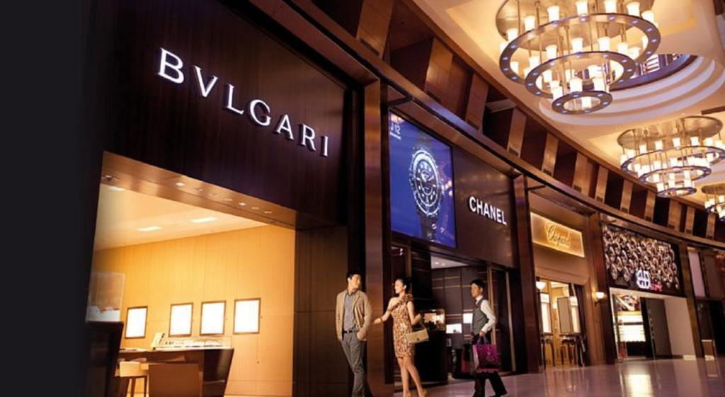 סינגפור Resorts World Sentosa - Hotel מראה חיצוני תמונה BVLGARI store in Marina Bay Sands
