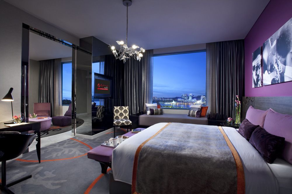 סינגפור Resorts World Sentosa - Hotel מראה חיצוני תמונה A suite at the hotel